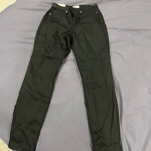 Black pants, straight leg, NWT